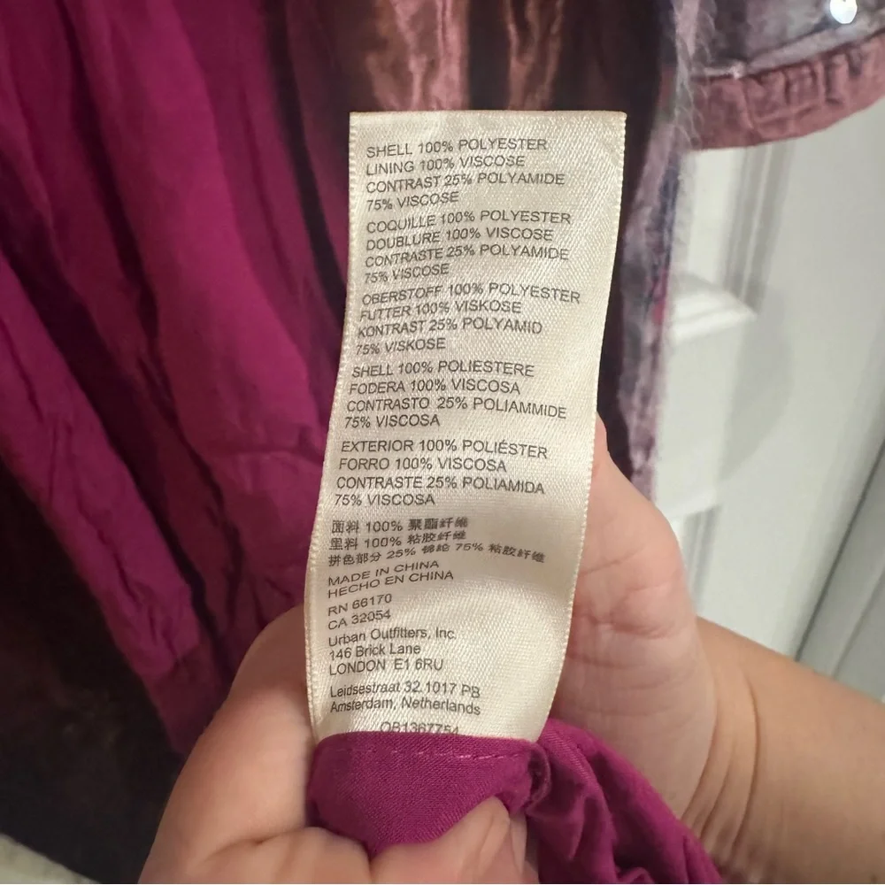 Free People Kealey Kimono Sequin in Pink Combo